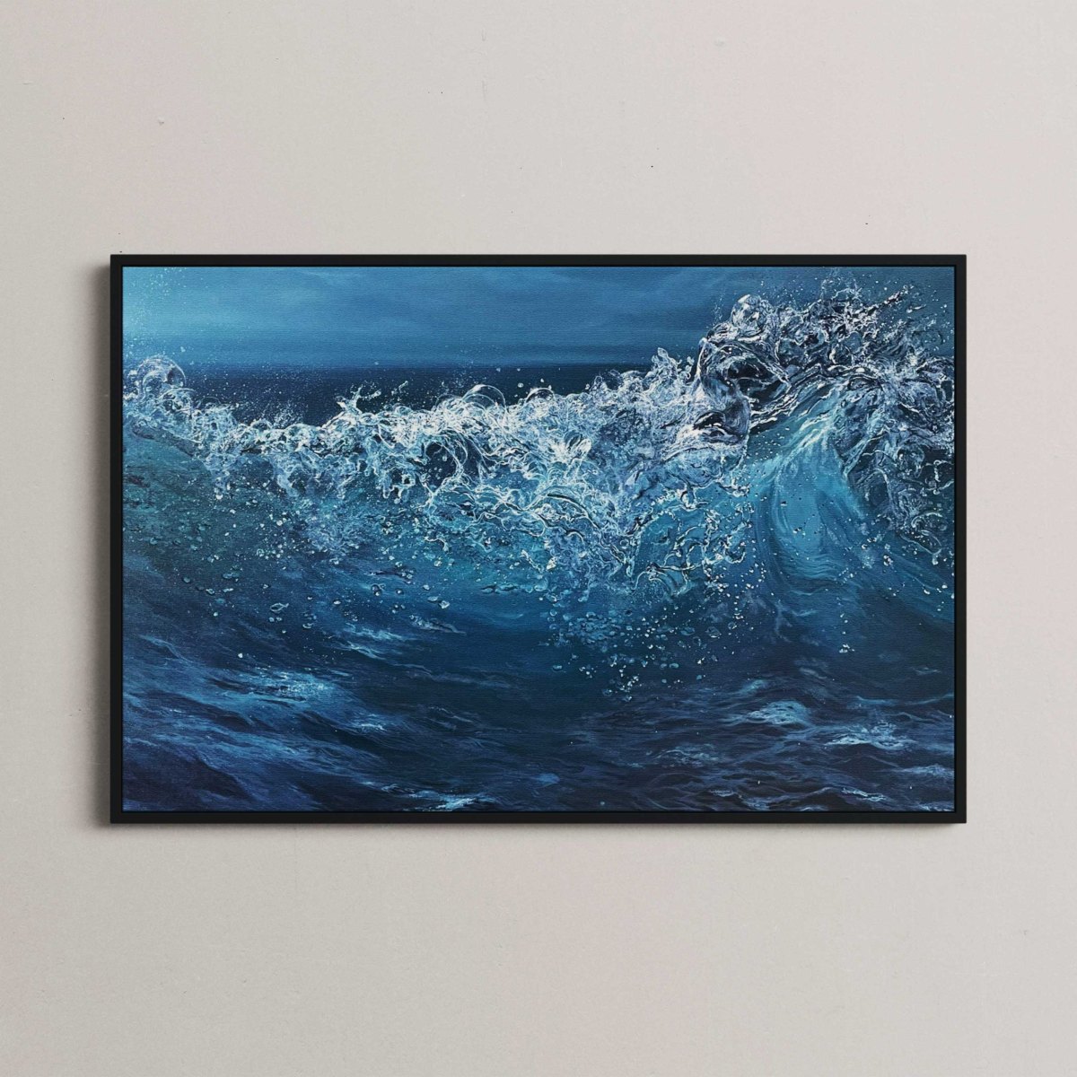 Wonders, acrylic on canvas, 24 by 30 inches, by Andreea Ionela Berindei